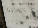 George Clarence SALTER,
father,
16-2-1911 - 16-7-1965;
Howard cemetery, City of Hervey Bay