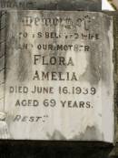 Alfred WHITWORTH,
husband father,
died 9 Jan 1937 aged 80 years;
Flora Amelia WHITWORTH,
wife mother,
died 16 June 1939 aged 69 years;
Howard cemetery, City of Hervey Bay