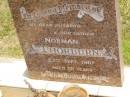 Norman THORBURN,
husband father,
died 23 Set 1987 aged 70 years;
Howard cemetery, City of Hervey Bay