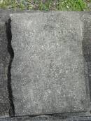 Roy Francis WHITBY,
died January 1928 aged 2 years;
Howard cemetery, City of Hervey Bay