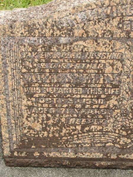 Abel STELEY,  | husband father,  | died 3 Oct 1950 aged 71 years;  | Helena STELEY,  | mother?,  | died 16 Aug 1952 aged 72 years;  | Howard cemetery, City of Hervey Bay  | 