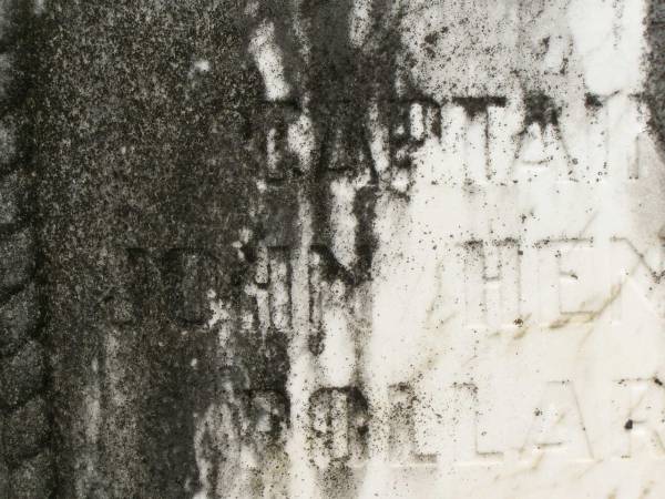 Agnes Gray Jamieson POLLARD,  | died 2 Sept 1941 aged 58 years;  | Captain John Henry POLLARD,  | died 24 Dec 1942 aged 61 years;  | Howard cemetery, City of Hervey Bay  | 