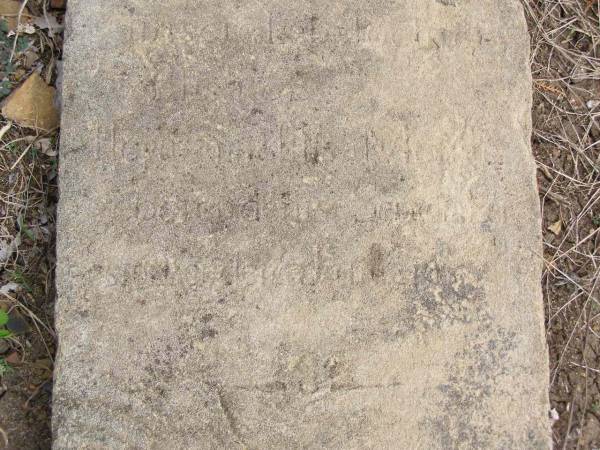 Hier  | Ruim  |    B  |                   M  | He  |       d  | Hoya Lutheran Cemetery, Boonah Shire  |   | 