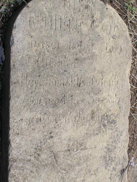   our beloved daughter  | Eliza Hermina M  | Hoya Lutheran Cemetery, Boonah Shire  |   | 