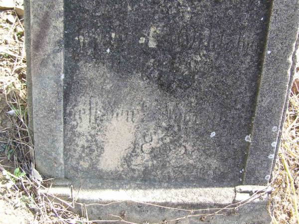 Fried  |   Gdaler  | 2 Nov 1885  | Hoya Lutheran Cemetery, Boonah Shire  |   | 