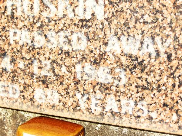 Elizabeth Christina HOSKIN,  | mother,  | died 24-12-1953 aged 89? years;  | Jandowae Cemetery, Wambo Shire  | 