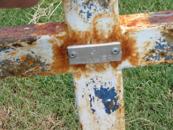 P. CUMNER;  | Jandowae Cemetery, Wambo Shire  | 