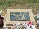 
Emily Elizabeth KENNEDY,
born 4-3-1911,
died 23-9-1995;
Jandowae Cemetery, Wambo Shire
