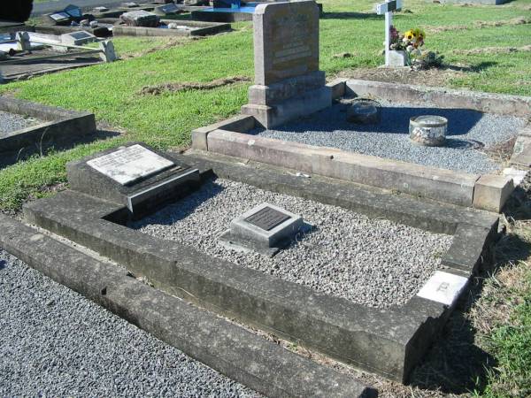 Edward J. SCHNEIDER (Ted), husband father,  | died 3 Dec 1951 aged 44 years;  | Esther Kaden (SCHNEIDER) nee MULLER,  | 20-6-1911 - 22-2-1991;  | Dorothy Annie CLARK, daughter wife mother,  | 7-11-29 - 5-5-93;  | Kalbar General Cemetery, Boonah Shire  |   | 