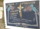 
Gerarus Cornelis ANSEN (ne ANTONISSEN),
3-10-1922 - 31-9-1984,
emigrated from Holland to Australia 6-3-1952;
Kandanga Cemetery, Cooloola Shire
