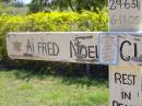 
Alfred Noel (Alf) CLUTTERBUCK,
dad poppy,
29-6-51 - 6-11-05;
Kandanga Cemetery, Cooloola Shire
