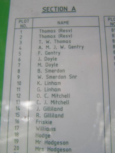 <a href= Kandanga-burials.html >Grave location;</a>  | Kandanga Cemetery, Cooloola Shire  | 