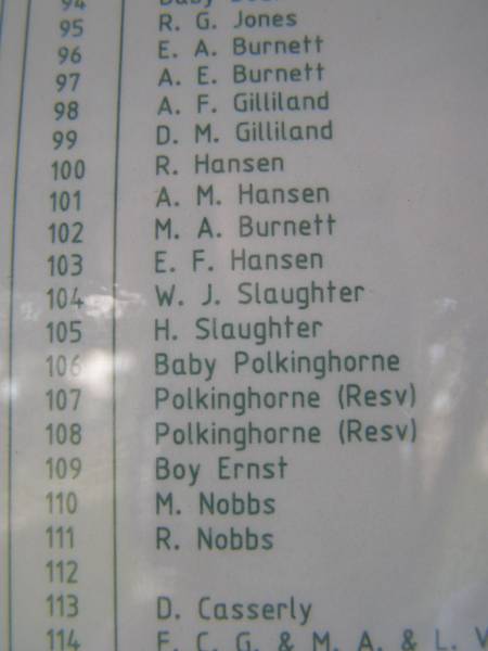 <a href= Kandanga-burials.html >Grave location;</a>  | Kandanga Cemetery, Cooloola Shire  | 