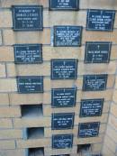 
Charles J STEDDY
21 Mar 58, aged 77
Clara Byron STEDDY
23 Dec 75, aged 95
Sandra Joy De VENE
19 Nov 1980, aged 22
Margaret Alice MORRIS
11 Jun 1960, aged 69
Hilda Marie MORRIS
15 Jan 1953, aged 81
Frances Elizabeth WYATT
4 Jul 1956, aged 73
Robert Mawson ARMSTRONG
2 Mar 1961, aged 73
P Maude ARMSTRONG
14 Nov 1958, aged 65
Kathleen Vinrace EAGAR
22 Aug 1983, aged 89
Charlotte M S SMITH
12 Mar 1984, aged 84
Amy Victoria SMITH
6 Aug 86, aged 98
Henry John WYATT
27 Feb 1959, aged 77
John Humphrey Hector WYATT
11 Oct 1987, aged 64
St Marys Anglican Church, Kangaroo Point, Brisbane
