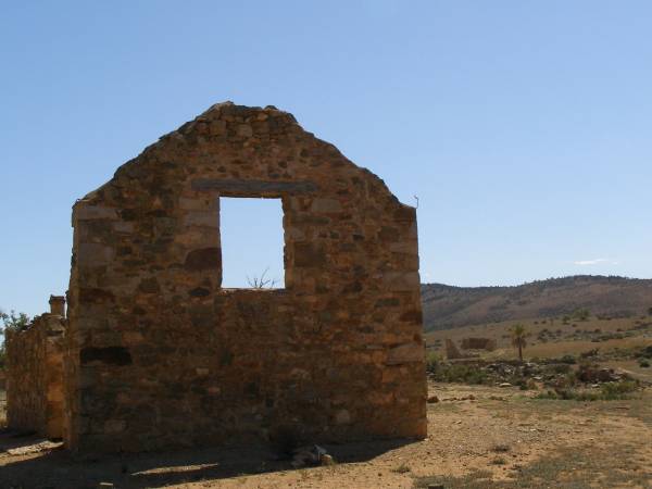 Kanyaka Homestead,  | another ruin north of Quorn,  | South Australia  | 