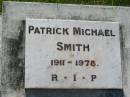 Patrick Michael SMITH,
1911 - 1978;
St Johns Catholic Church, Kerry, Beaudesert Shire