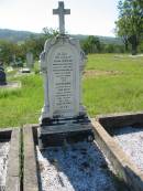 John HORAN,
born Longford Kings County Ireland,
died 19 Sept 1888 aged 79 years;
Catherine, wife of John HORAN,
born Irishtown Kings County Ireland,
died 25 August 1899 aged 76 years;
Mark C. HORAN,
born Longford Kings County Ireland,
died 21 Aug 1904 aged 45 years;
St Johns Catholic Church, Kerry, Beaudesert Shire