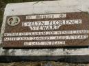 Evelyn Florence STEWART,
mother of Graham, Joy, Wendy & Jamie,
died 24-9-1993 aged 71 years;
Kilkivan cemetery, Kilkivan Shire