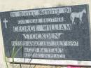 George William STOCKDEN,
brother,
died 18 July 1997 aged 84 years;
Kilkivan cemetery, Kilkivan Shire