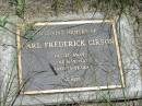 Carl Frederick CIRSON,
died 22 May 1943 aged 78 years;
Kilkivan cemetery, Kilkivan Shire