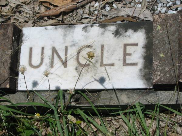 Jane RAY,  | wife mother,  | died 15 June 1932 aged 74 years;  | Joseph RAY,  | father,  | died 13 Mar 1944 aged 94 years;  | William Francis RAY,  | uncle,  | died 16 April 1931 aged 73 years;  | Kilkivan cemetery, Kilkivan Shire  | 