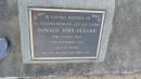 Donald John OLZARD
d: 18 Nov 2008 aged 68
Kilkivan cemetery, Kilkivan Shire