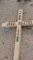 John BAXTER
b: 7 Mar 1948
d: 17 Jan 2015
Kilkivan cemetery, Kilkivan Shire
