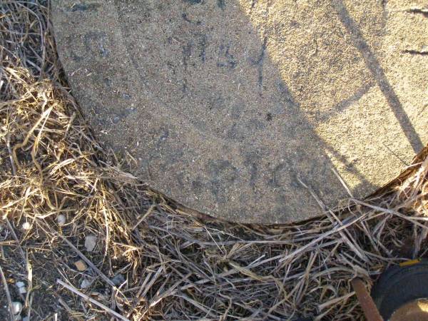 MCCAN?,  | 1913;  | Killarney cemetery, Warwick Shire  | 