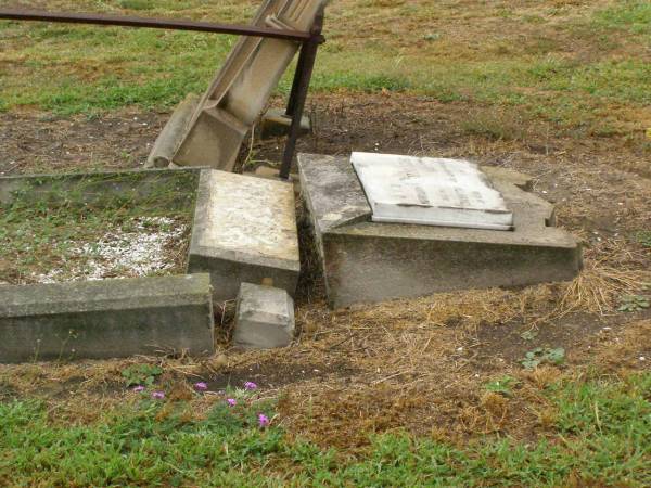 John SCHUSSER,  | died Killarney 1 March 1911;  | Killarney cemetery, Warwick Shire  | 