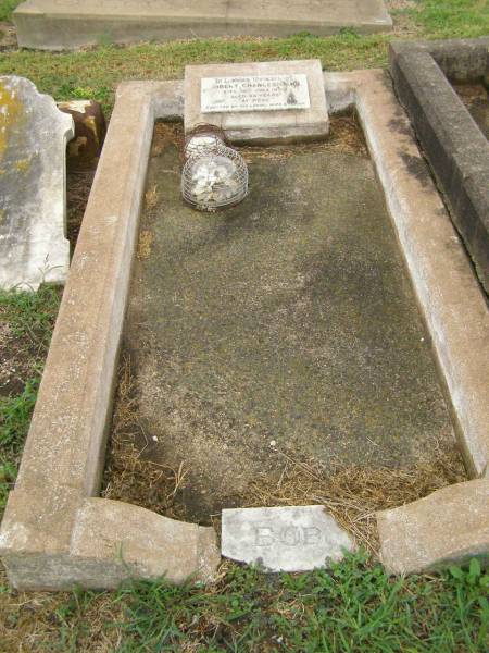 Robert (Bob) Charles LAMB,  | died 16 June 1935 aged 46 years,  | erected by wife & family;  | Killarney cemetery, Warwick Shire  | 