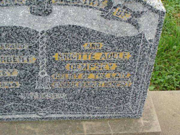 George Herbert DEMPSEY,  | husband,  | 1888 - 1944;  | Birgitte Adele DEMPSEY,  | relict of George Herbert DEMPSEY;  | Killarney cemetery, Warwick Shire  | 