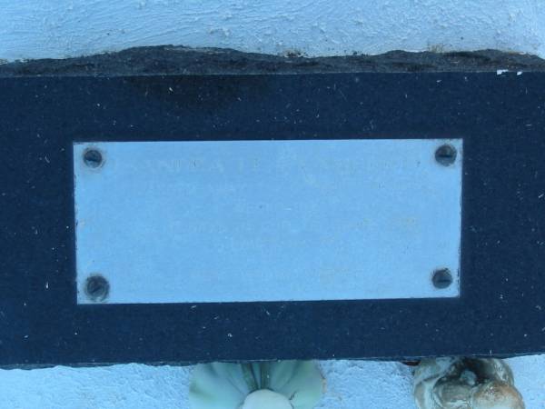 Sandra Lea LAMBERT,  | died  7 Oct 1962 aged 6 weeks,  | loved by mum dad & family;  | Killarney cemetery, Warwick Shire  |   |   | 