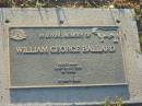 
William George BALLARD,
died 3 Nov 2000 aged 83 years;
Killarney cemetery, Warwick Shire
