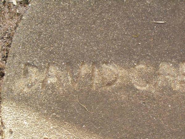 David Carey SCOTT,  | died 22-1-1951? aged 70 years;  | Lawnton cemetery, Pine Rivers Shire  | 