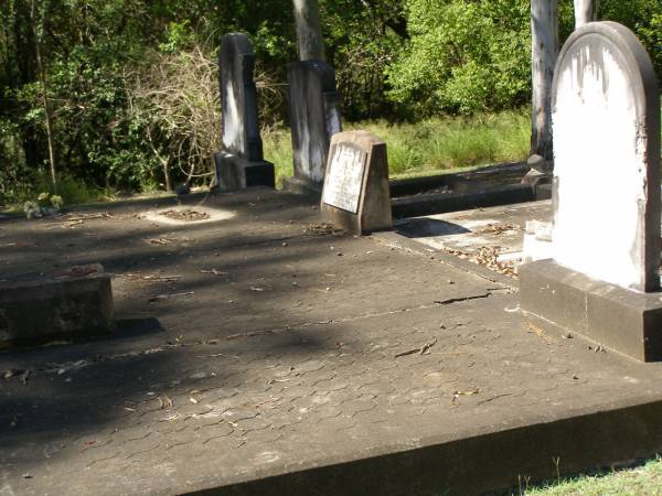 William WRIGHT,  | husband of Emily S. WRIGHT,  | died 18 July 1896 in 28th year;  | William WRIGHT,  | died 23 Nov 1924 aged 89 years;  | Mary Ann,  | wife,  | died 6 July 1907 aged 68 years;  | Olive Emily,  | daughter,  | died 2 April 1956;  | Lawnton cemetery, Pine Rivers Shire  |   | 