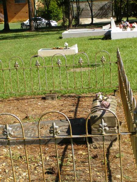 John CLUNE,  | died 20 July 1910 aged 42 years;  | John CLUNE, senr,  | died 31 July 1920 aged 84 years;  | Mary CLUNE,  | died 20 Oct 1925 aged 81 years;  | Lawnton cemetery, Pine Rivers Shire  | 