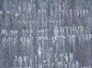 
Cecil Norman OLOAN,
son,
died 23 March 1906 aged 14 years;
Hugh OLOAN,
husband of Janet OLOAN.
died 29 Oct 1914 aged 76 years;
Arthur,
son,
died 24 May 1936 aged 50 years;
Janet OLOAN,
wife of Hugh OLOAN,
died 7 June 1940 aged 87 years;
Lawnton cemetery, Pine Rivers Shire
