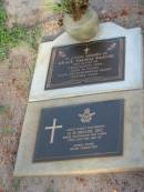 
Grace Valmai PASCOE,
died 23 Aug 2006 aged 76 years;
G.H. PASCOE,
died 27 July 1988 aged 66 years;
Lawnton cemetery, Pine Rivers Shire
