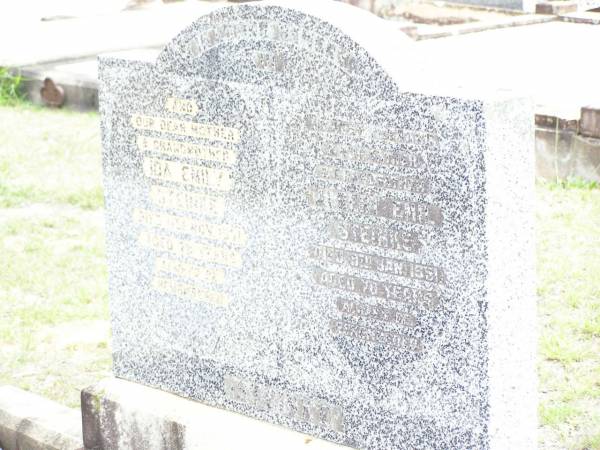 Ida Emily STEINKE, mother grandmother,  | died 11 Nov 1971 aged 78 years;  | Albert Emil STEINKE, husband father grandfather,  | died 9 Jan 1951 aged 70 years;  | Lockrose Green Pastures Lutheran Cemetery, Laidley Shire  | 