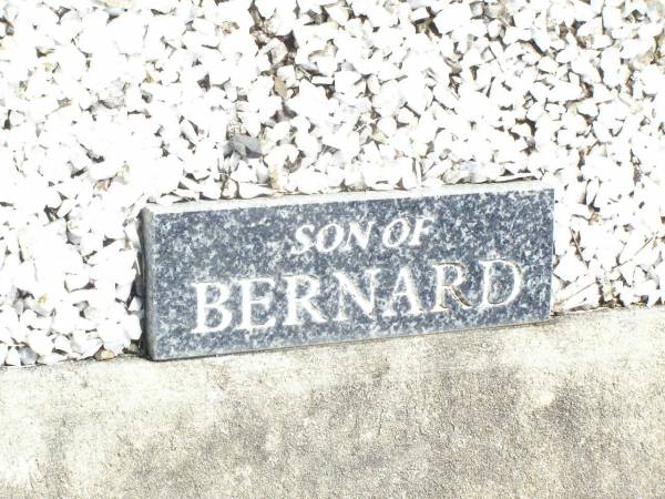 Russell Wade GOSCHNICK,  | son of Bernard, brother,  | 18-4-1961 - 7-8-1995;  | Lockrose Green Pastures Lutheran Cemetery, Laidley Shire  | 