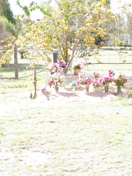 Karen Gayle WALTHER,  | 8-11-1955 - 16-4-2003,  | partner of Glenn,  | mother & nanny of Garth, Mathew, Kelvin & Kristi & families,  | daughter of Ron & Marge;  | Kristi Jan WALTHER,  with mum ,  | 21 Oct 1983 - 9 Nov 2???,  | mother of Dakota;  | Lockrose Green Pastures Lutheran Cemetery, Laidley Shire  | 