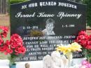 
Israel Kane SPINNEY, 3-10-1974 - 1-9-1994, son brother;
Logan Village Cemetery, Beaudesert
