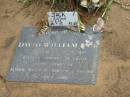 
Allison JACK,
15-8-59 - 29-5?-05 RB 85;
David William JACK,
21-12-1934 - 13?-9?-1990,
husband of Ellen,
father of Alison, Malcolm, Sharon, Philippa;
Logan Village Cemetery, Beaudesert
