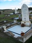 D. NIETHE, born 4 Feb 1850 died 8 Nov 1914;
A.W. NIETHE, died 25 April 1941 aged 85 years, mother;
Matilda FENTON (NIETHE), born 15-3-1888 died 9-3-1983, mother;
Lowood Trinity Lutheran Cemetery (Bethel Section), Esk Shire
