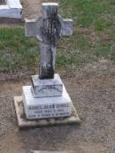 
Mabel Alice SCHOLL,
died 5 May 1913 aged 3 years 10 months;
Ma Ma Creek Anglican Cemetery, Gatton shire
