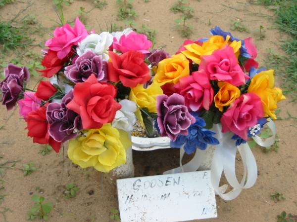 GOOSEN,  | Hende?kh Jacra?  | 19-11-?2?;  | Maclean cemetery, Beaudesert Shire  | 