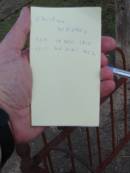 Christian SCHUEBEL,
born 19 Dec 1810,
died 26 June 1902,
Marburg Lutheran Cemetery, Ipswich