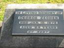 George ZECHEN,
died 10 Jan 1972 aged 84 years;
Marburg Lutheran Cemetery, Ipswich