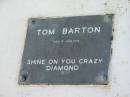 Tom BARTON,
died 1 June 1978;
Marburg Lutheran Cemetery, Ipswich