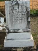 Emma BIELEFELD, daughter,
born 23 Nov 1894 died 3 July 1927;
Marburg Lutheran Cemetery, Ipswich